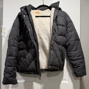Hollister Black Ski & Snow Jacket
